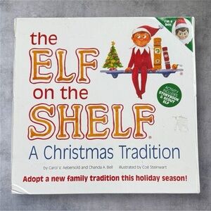 The Elf on the Shelf: A Christmas Tradition - Boy Scout Elf with Blue Eyes - NIB